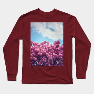 sakura pattern Long Sleeve T-Shirt